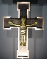 Ottonische Bronzekruzifix